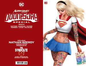 ACTION COMICS PRESENTS: DOOMSDAY SPECIAL #1 (NATHAN SZERDY EXCLUSIVE VIRGIN VARIANT)(2023) COMIC BOOK ~ DC Comics