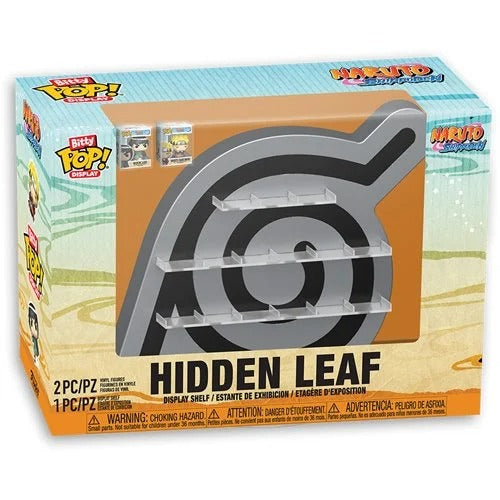 Funko Bitty Pop! Naruto Hidden Leaf Display Shelf