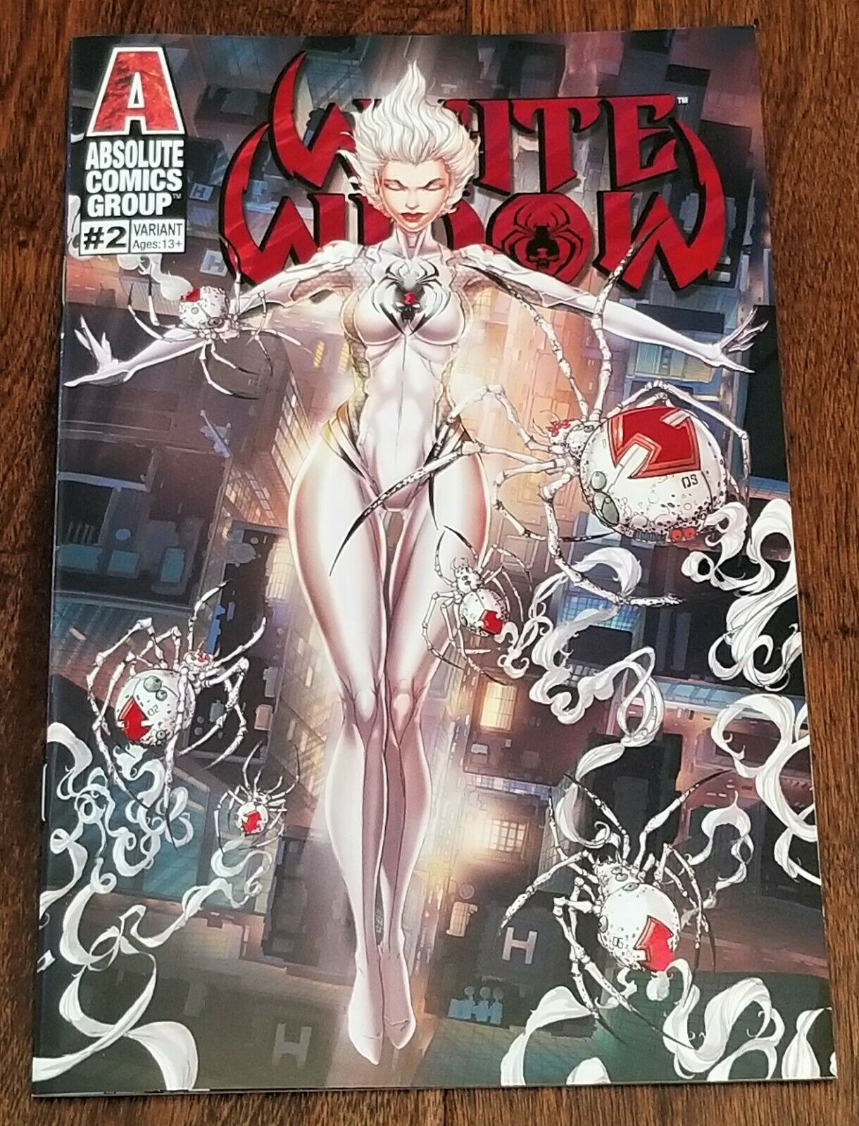 White Widow #2 Falling Foil