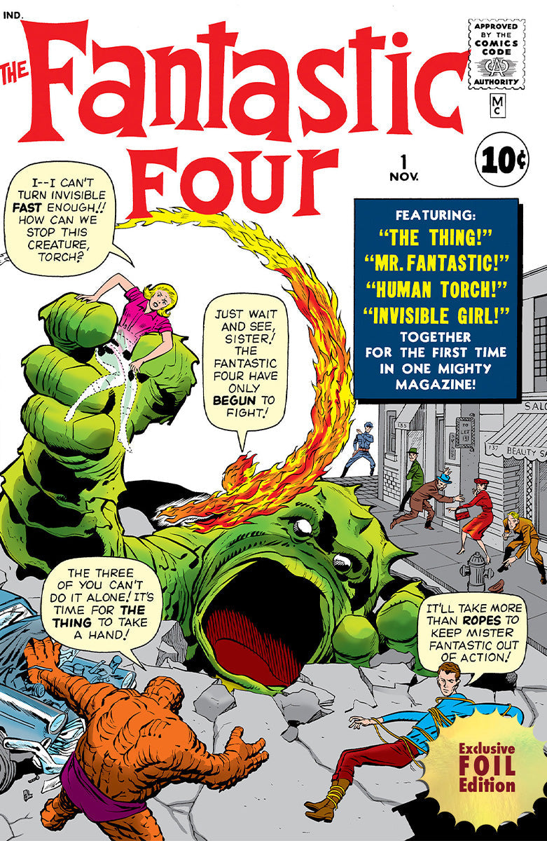 [FOIL] Fantastic Four #1 Facsimile Edition Foil Variant [New Printing] Cb  (01/08/2025)