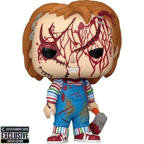 Bride of Chucky Chucky Bloody Funko Pop! Vinyl Figure #1694 w/ protective vinyl case