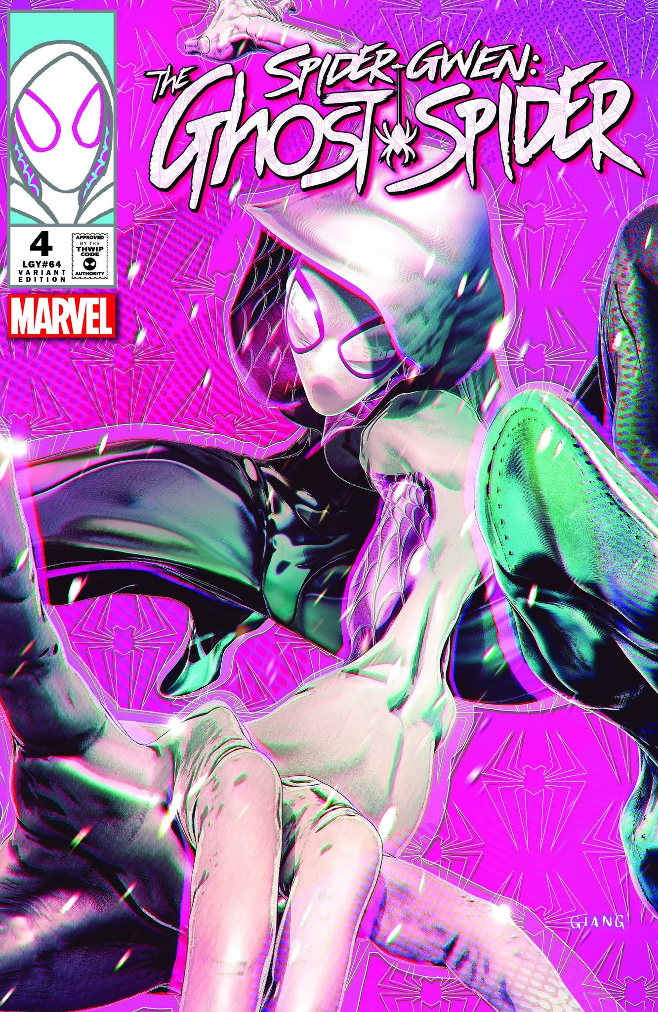 SPIDER-GWEN: GHOST SPIDER #4 (JOHN GIANG EXCLUSIVE VARIANT)(2024) COMIC BOOK