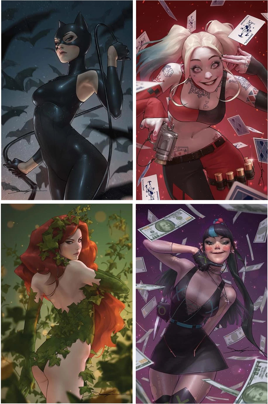 GOTHAM CITY SIRENS #1,2,3,4 (JEEHYUNG LEE VARIANT SET)(2024) ~ DC Comics