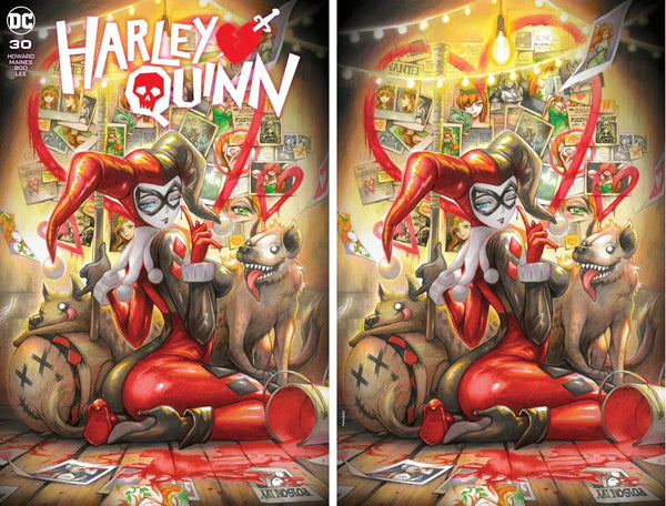 HARLEY QUINN #30 (RACHTA LIN EXCLUSIVE TRADE/VIRGIN VARIANT SET) ~ DC Comics