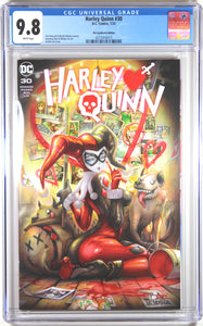 HARLEY QUINN #30 (RACHTA LIN EXCLUSIVE) COMIC BOOK ~ CGC Graded 9.8