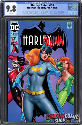 HARLEY QUINN #38 (NATHAN SZERDY EXCLUSIVE HOMAGE VARIANT) ~ CGC Graded 9.8