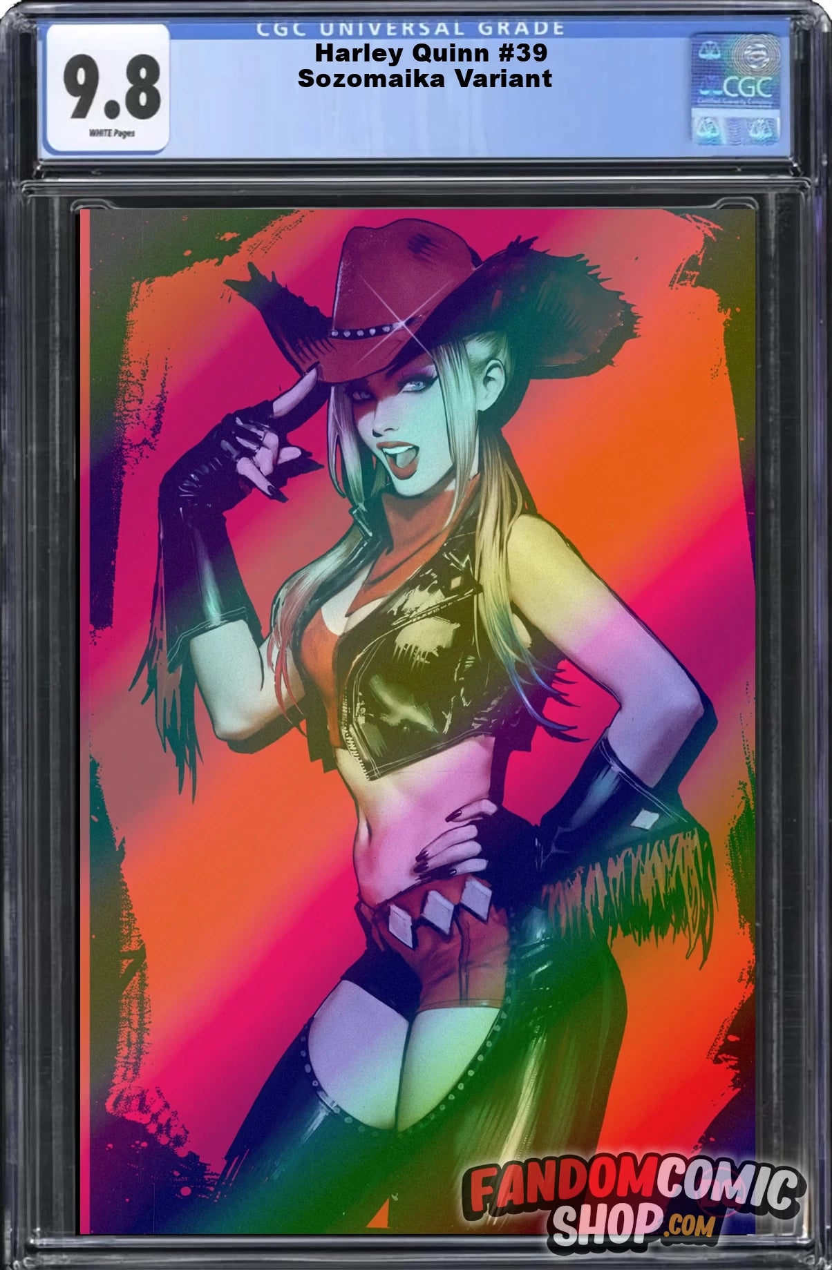 HARLEY QUINN #39 (SOZOMAIKA EXCLUSIVE C2E2 FOIL VARIANT)(2024)~ CGC Graded 9.8