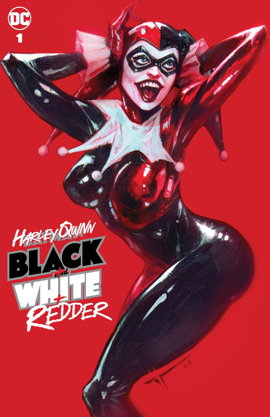 HARLEY QUINN: BLACK WHITE REDDER #1 (IVAN TAO EXCLUSIVE VARIANT)(2023) COMIC BOOK ~ DC Comics