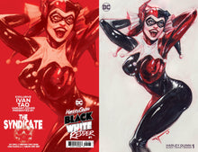 Load image into Gallery viewer, HARLEY QUINN: BLACK WHITE REDDER #1 (IVAN TAO EXCLUSIVE MINIMAL TRADE DRESS VARIANT)(2023) COMIC BOOK ~ DC Comics