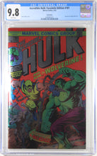 Load image into Gallery viewer, INCREDIBLE HULK #181 (FOIL FACSIMILE EDITION)(2023) ~ CGC GRADED 9.8 NM/M