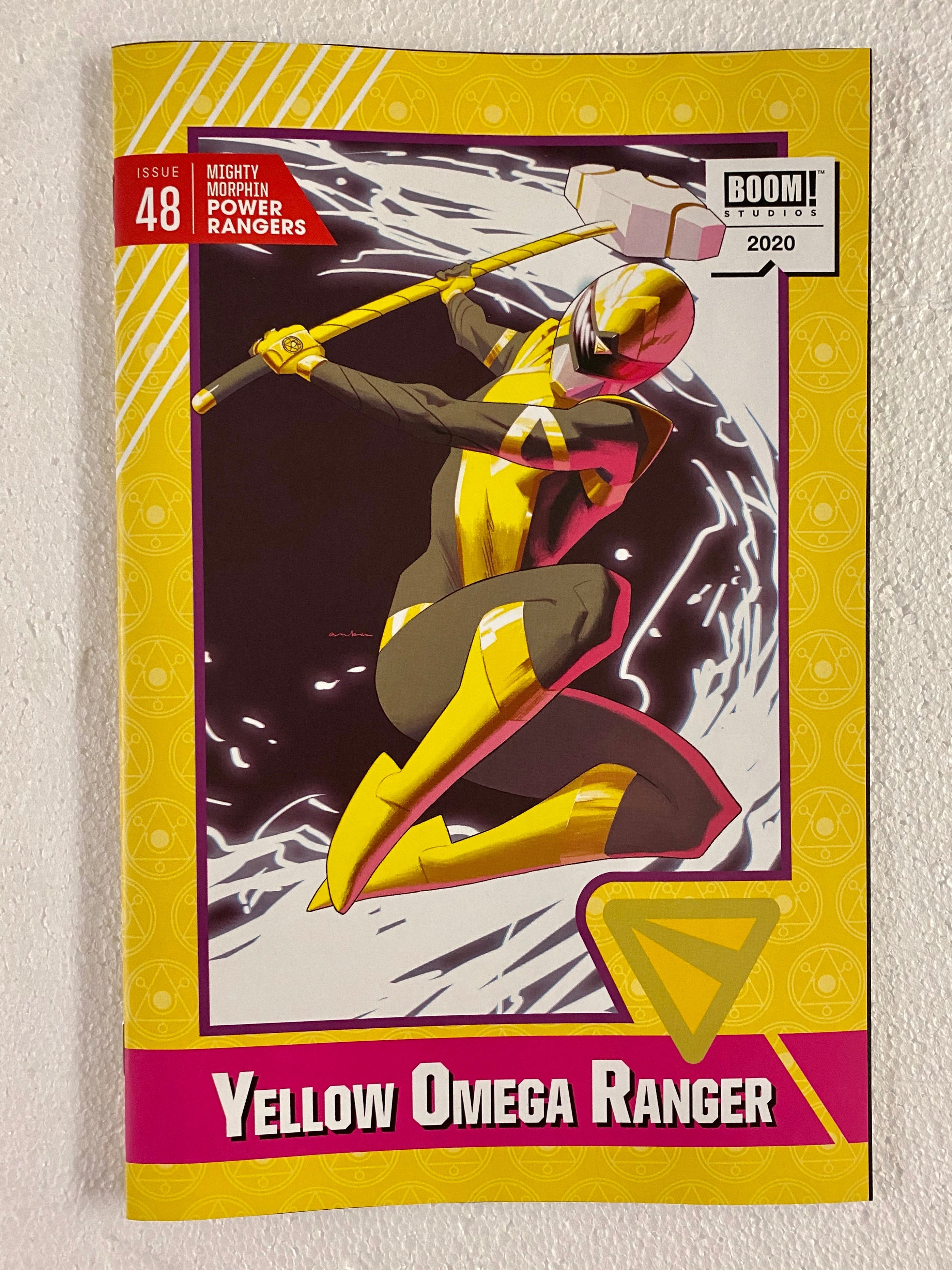 Mighty Morphin Power Rangers MMPR #48 1:20 Kris Anka Yellow Omega Ranger Variant