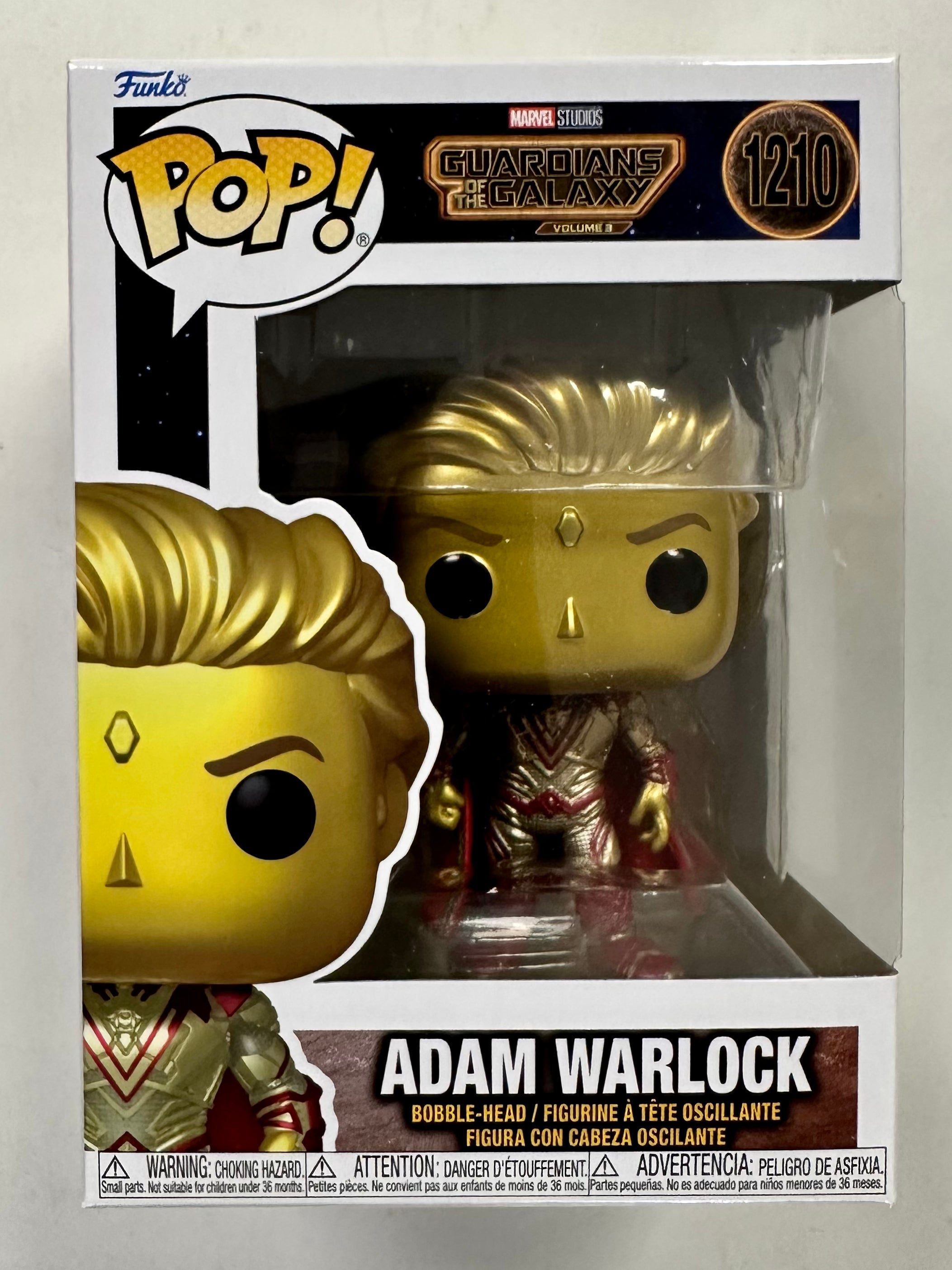 Funko Pop! Marvel Adam Warlock #1210 Guardians Of The Galaxy Vol 3 2023