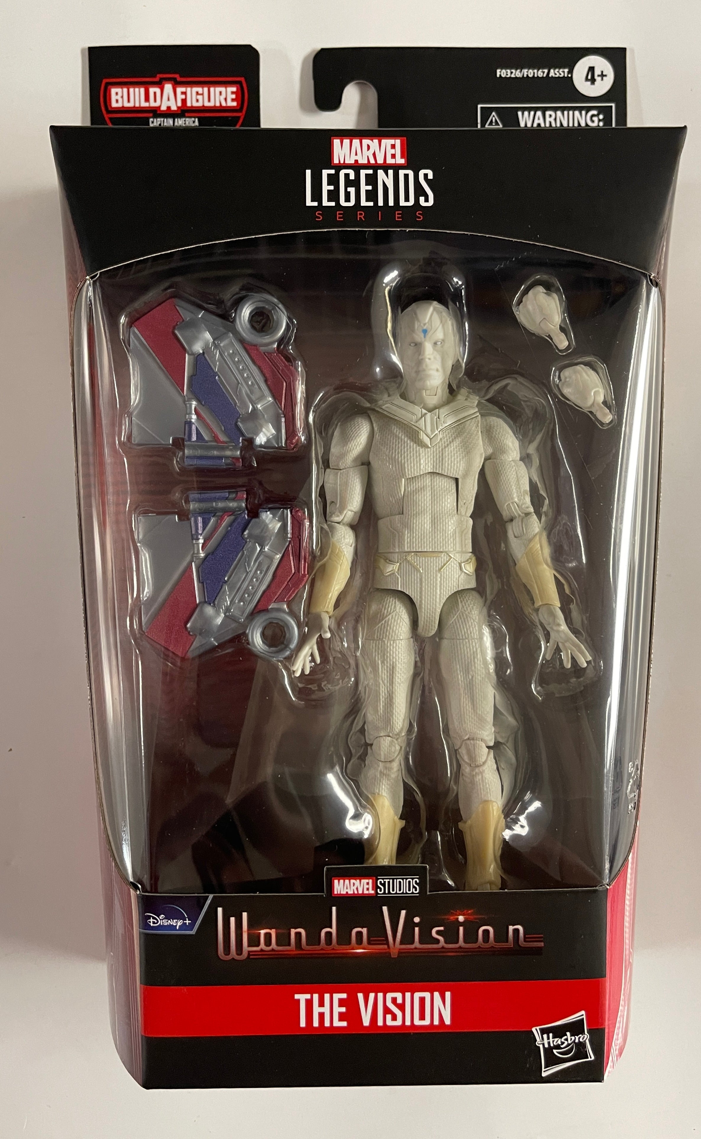 Marvel Legends WandaVision The Vision (White) BAF Flight Gear