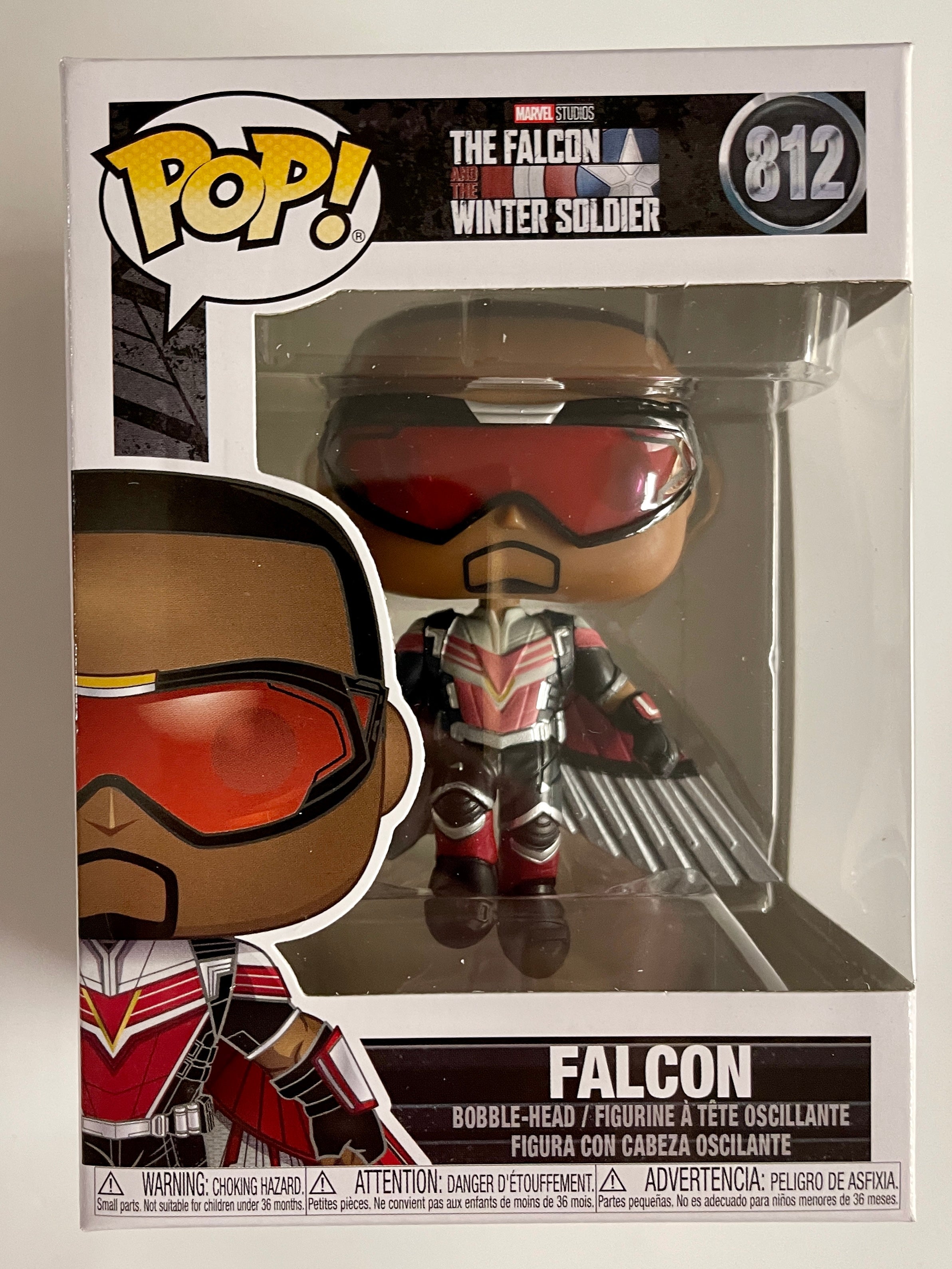 Funko Pop! Marvel The Falcon #812 Falcon And The Winter Soldier Disney +