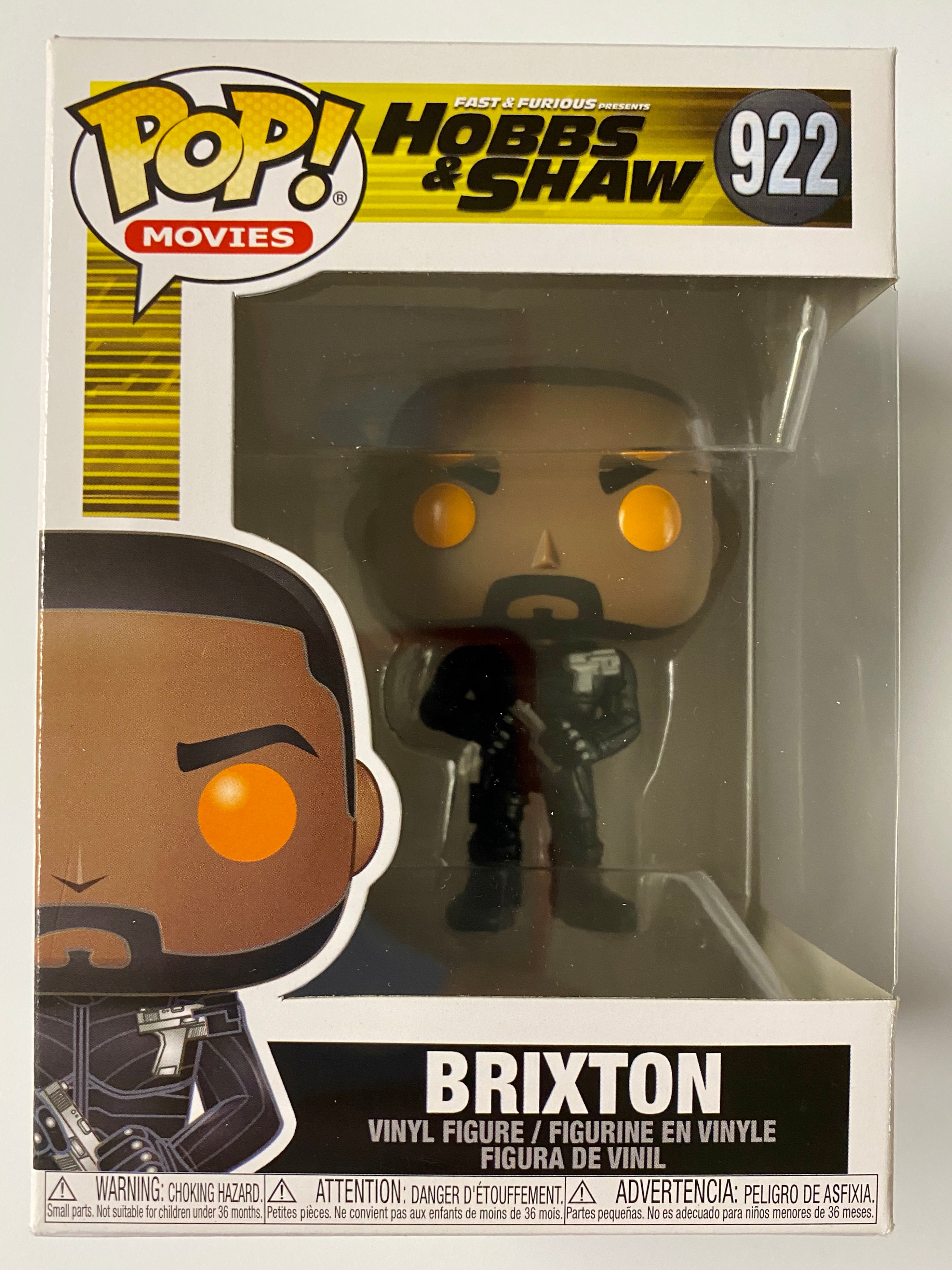 Funko Pop! Movies Brixton #922 Fast & Furious Presents Hobbs & Shaw 2020