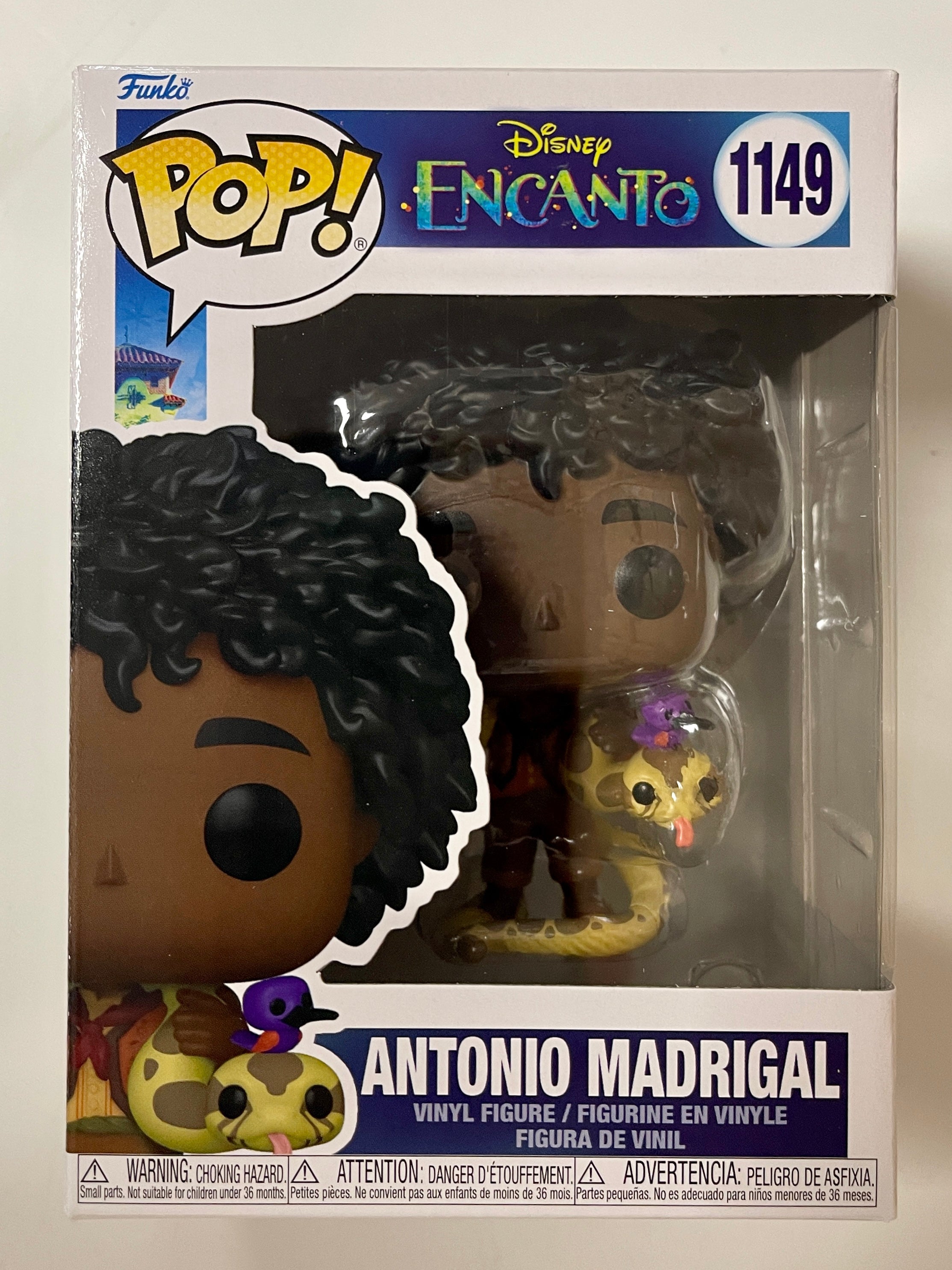 Funko Pop! Disney Antonio Madrigal #1149 Pixar Encanto 2021 Talks To Animals