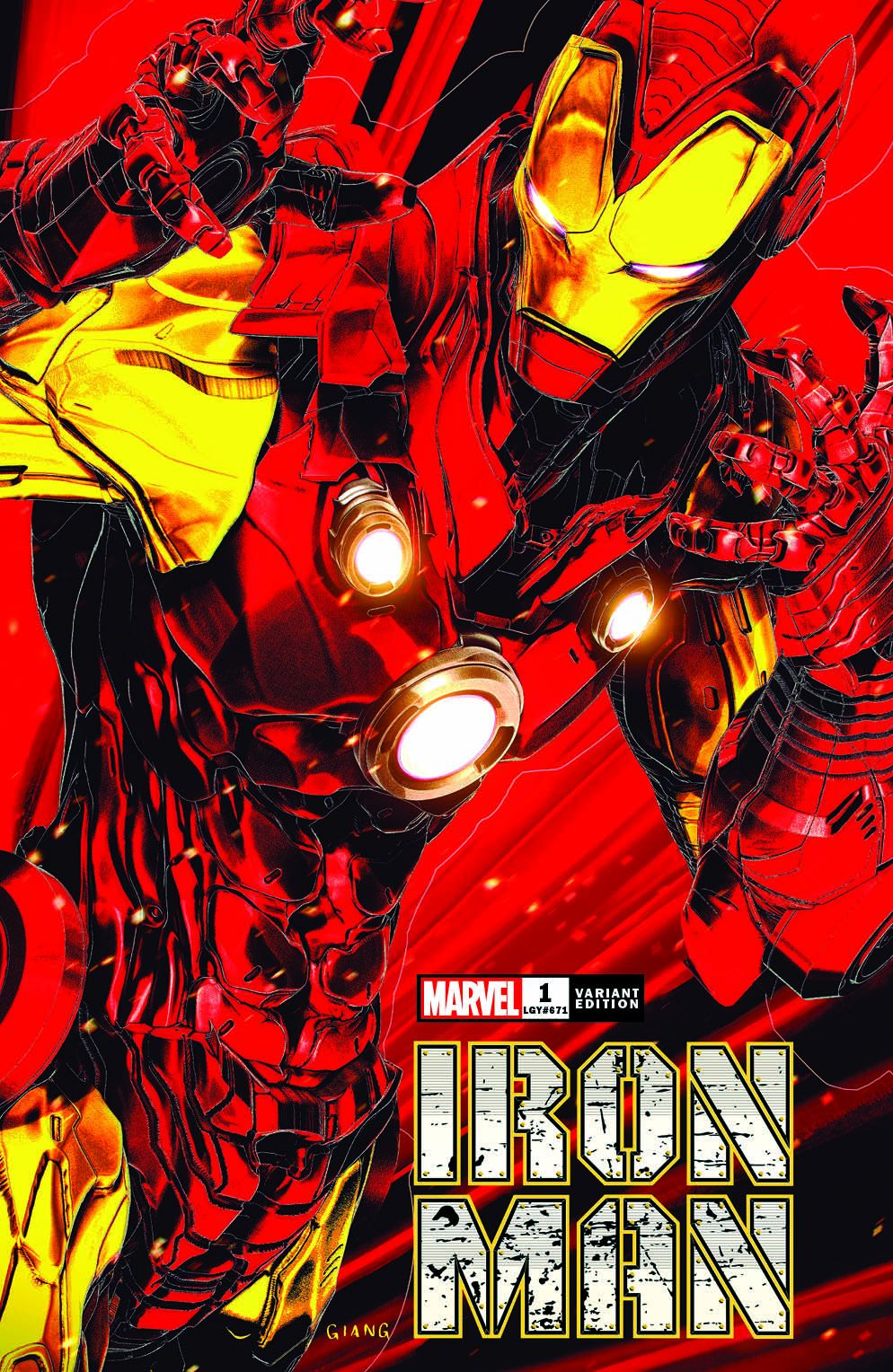 IRON MAN #1 (JOHN GIANG EXCLUSIVE VARIANT)(2024) COMIC BOOK