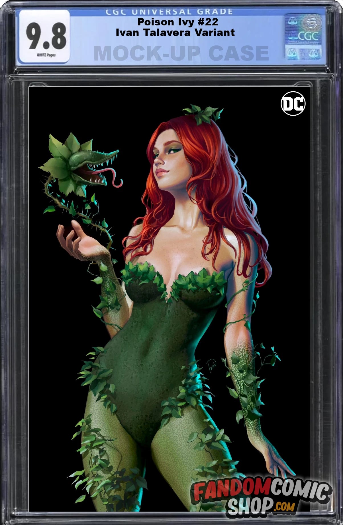 POISON IVY #22 (IVAN TALAVERA EXCLUSIVE VIRGIN VARIANT) ~ CGC Graded 9.8