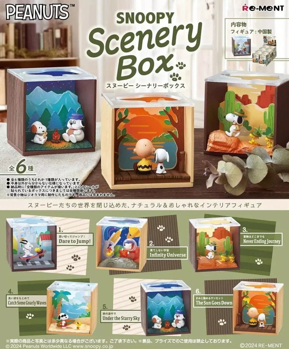 Snoopy Scenery Box Blind Box