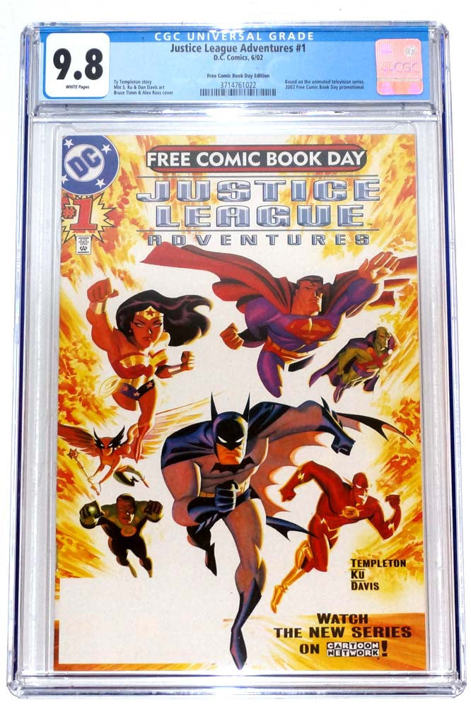 Justice League Adventures #1 FCBD CGC 9.8
