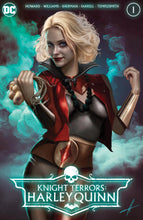 Load image into Gallery viewer, KNIGHT TERRORS: HARLEY QUINN #1 (CARLA COHEN EXCLUSIVE TRADE/VIRGIN VARIANT SET)