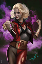 Load image into Gallery viewer, KNIGHT TERRORS: HARLEY QUINN #1 (CARLA COHEN EXCLUSIVE TRADE/VIRGIN/FOIL VARIANT SET)