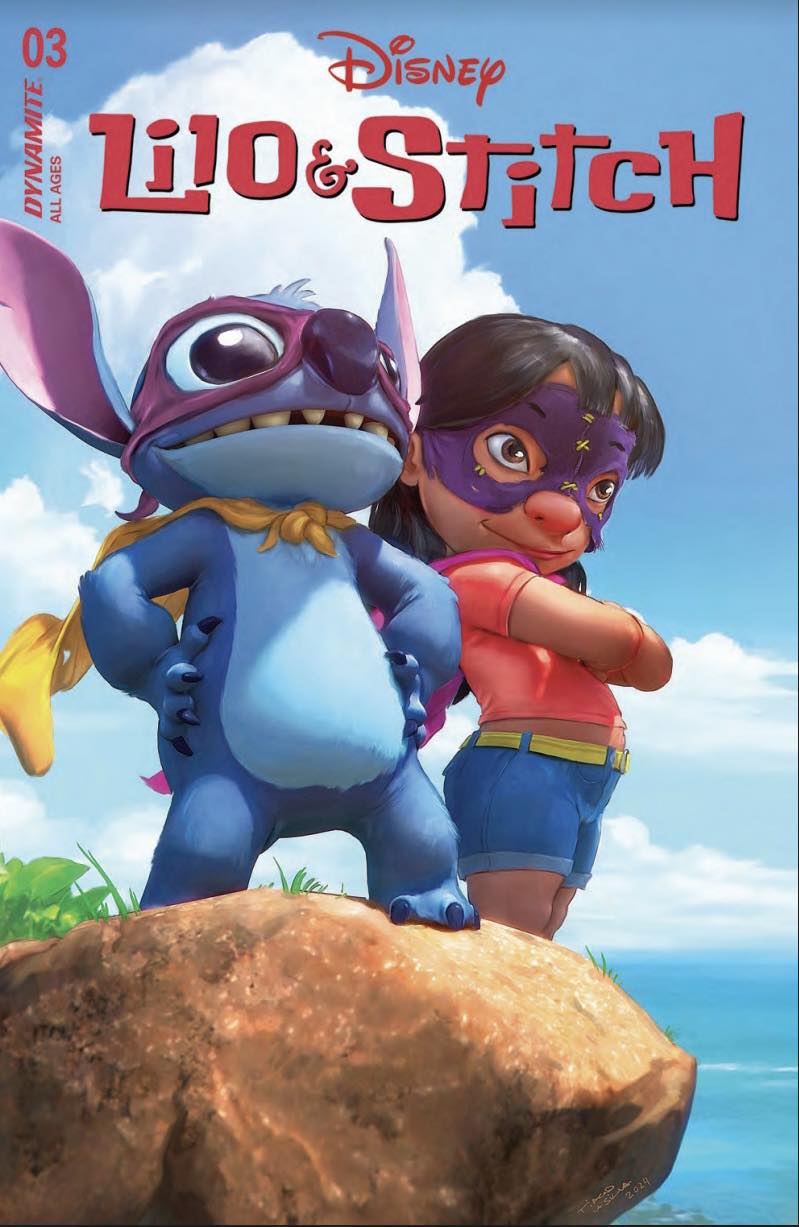 DISNEY'S LILO & STITCH #3 (TIAGO DA SILVA EXCLUSIVE VARIANT) ~ Dynamite