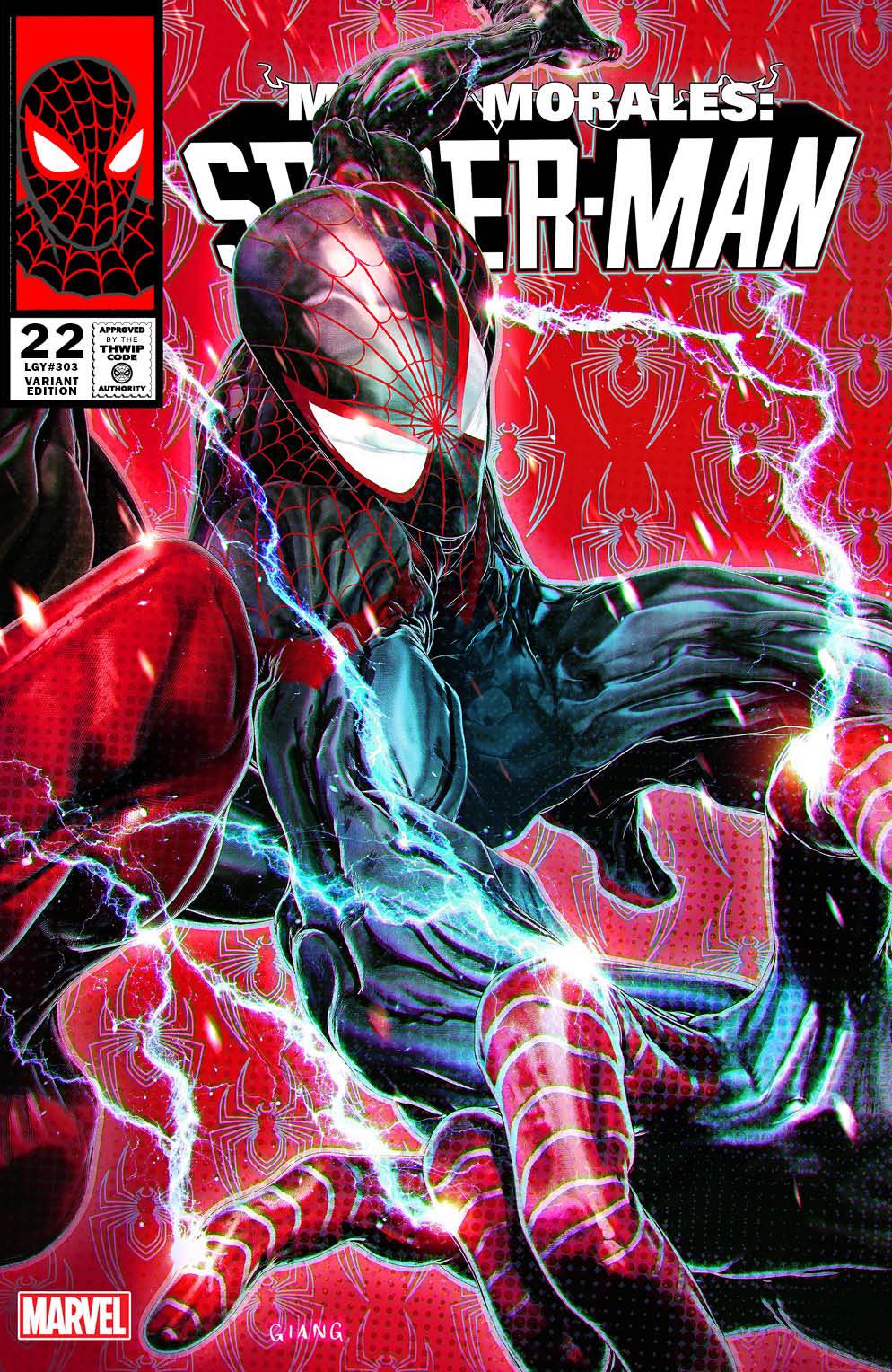 MILES MORALES: SPIDER-MAN #22 (JOHN GIANG EXCLUSIVE VARIANT)(2024) COMIC BOOK