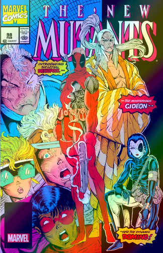 NEW MUTANTS #98 (2024 FACSIMILE FOIL VARIANT) COMIC BOOK ~ Marvel Comics