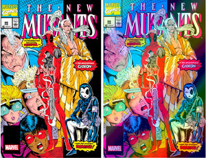 NEW MUTANTS #98 (2024 FACSIMILE MAIN/FOIL VARIANT SET) ~ Marvel Comics