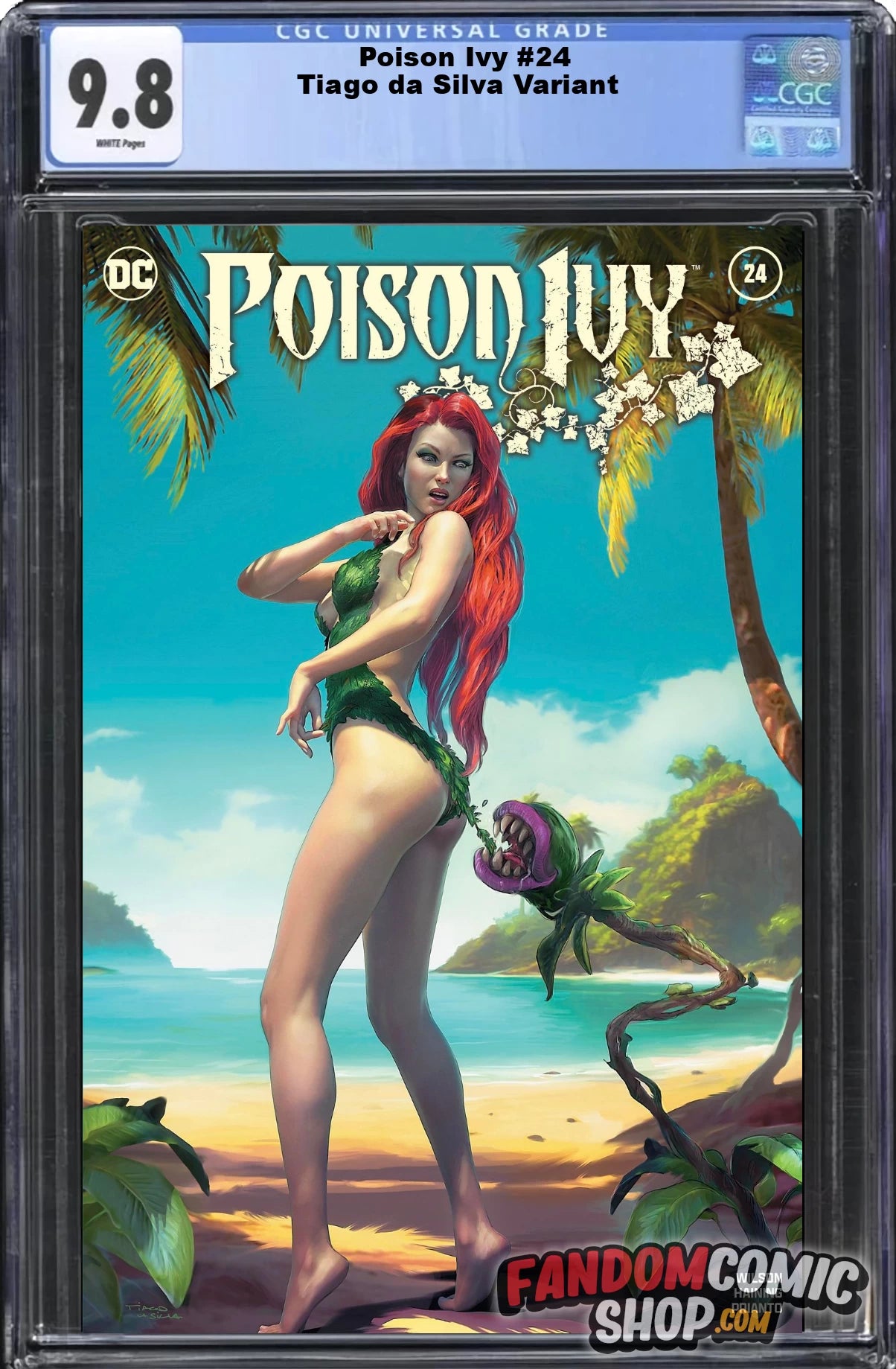 POISON IVY #24 (TIAGO DA SILVA EXCLUSIVE COPPERTONE HOMAGE VARIANT) ~ CGC Graded 9.8