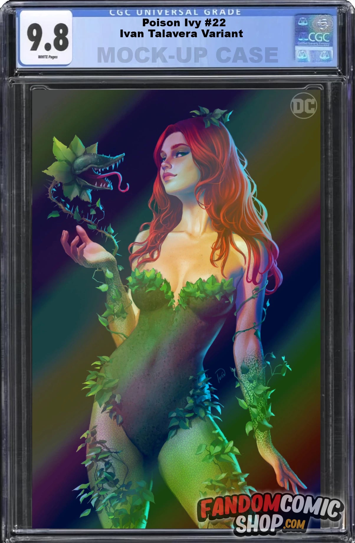 POISON IVY #22 (IVAN TALAVERA EXCLUSIVE FOIL VIRGIN VARIANT) ~ CGC Graded 9.8