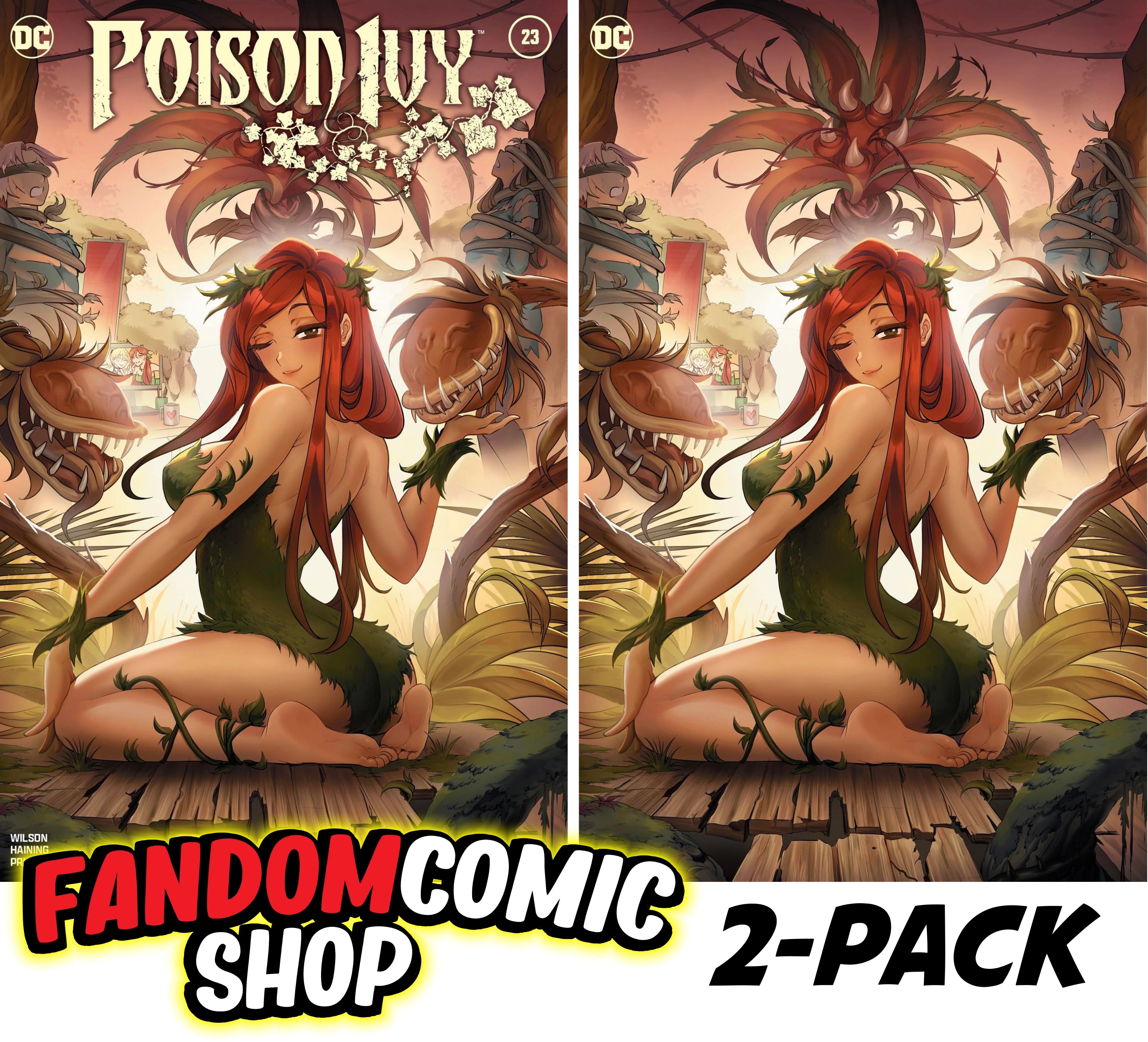 POISON IVY #23 (RACHTA LIN EXCLUSIVE TRADE/VIRGIN VARIANT SET)(2024) ~ DC Comics