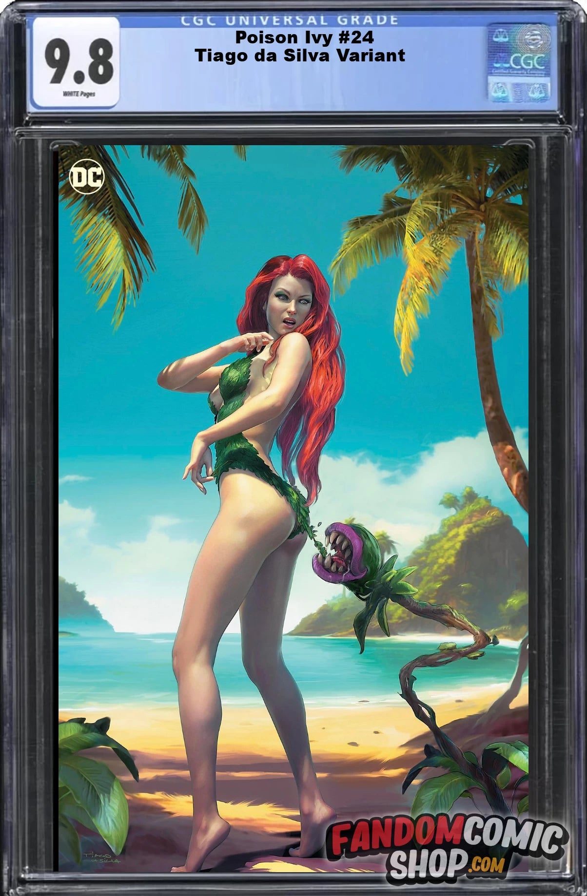 POISON IVY #24 (TIAGO DA SILVA EXCLUSIVE COPPERTONE HOMAGE VIRGIN VARIANT) ~ CGC Graded 9.8