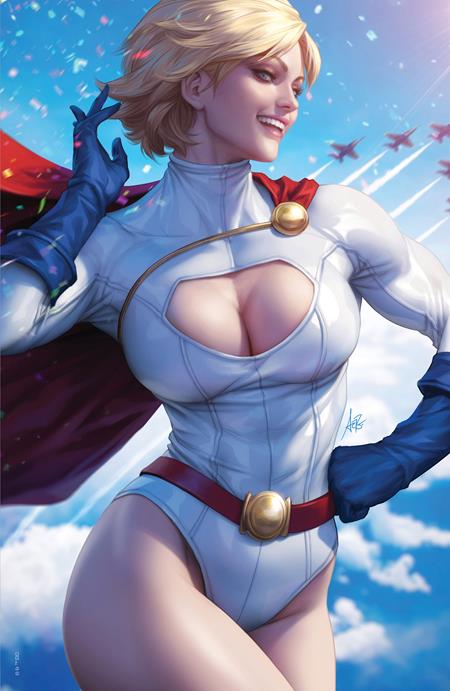 POWER GIRL SPECIAL #1 (STANLEY ARTGERM LAU FOIL VIRGIN VARIANT)(2023) COMIC BOOK