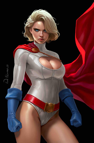 POWER GIRL #1 (IVAN TALAVERA EXCLUSIVE VIRGIN VARIANT)(2023) COMIC BOOK ~ DC Comics