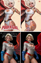 Load image into Gallery viewer, POWER GIRL #1 (NATHAN SZERDY/IVAN TALAVERA EXCLUSIVE TRADE/VIRGIN VARIANT SET OF 4)(2023)