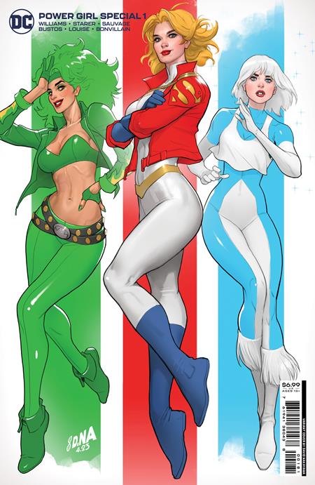 POWER GIRL SPECIAL #1 (DAVID NAKAYAMA VARIANT)(2023) COMIC BOOK