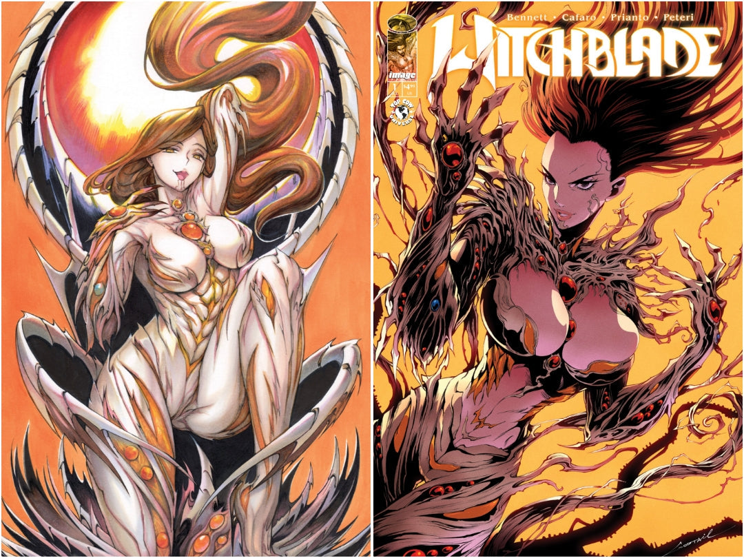 WITCHBLADE #1 SSCO RACHTA LIN & GODTAIL VARIANT SET 2024