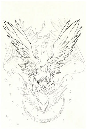 WYND #5 SSCO PEACH MOMOKO PENCIL SKETCH VARIANT 2020