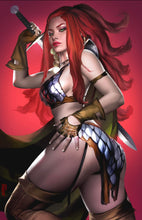 Load image into Gallery viewer, RED SONJA #8 (JOSH BURNS EXCLUSIVE VIRGIN VARIANT A &amp; B SET) ~ Dynamite