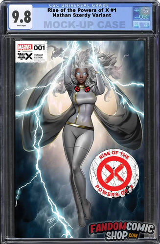 RISE OF THE POWERS OF X #1 (NATHAN SZERDY EXCLUSIVE VARIANT) ~ CGC Graded 9.8