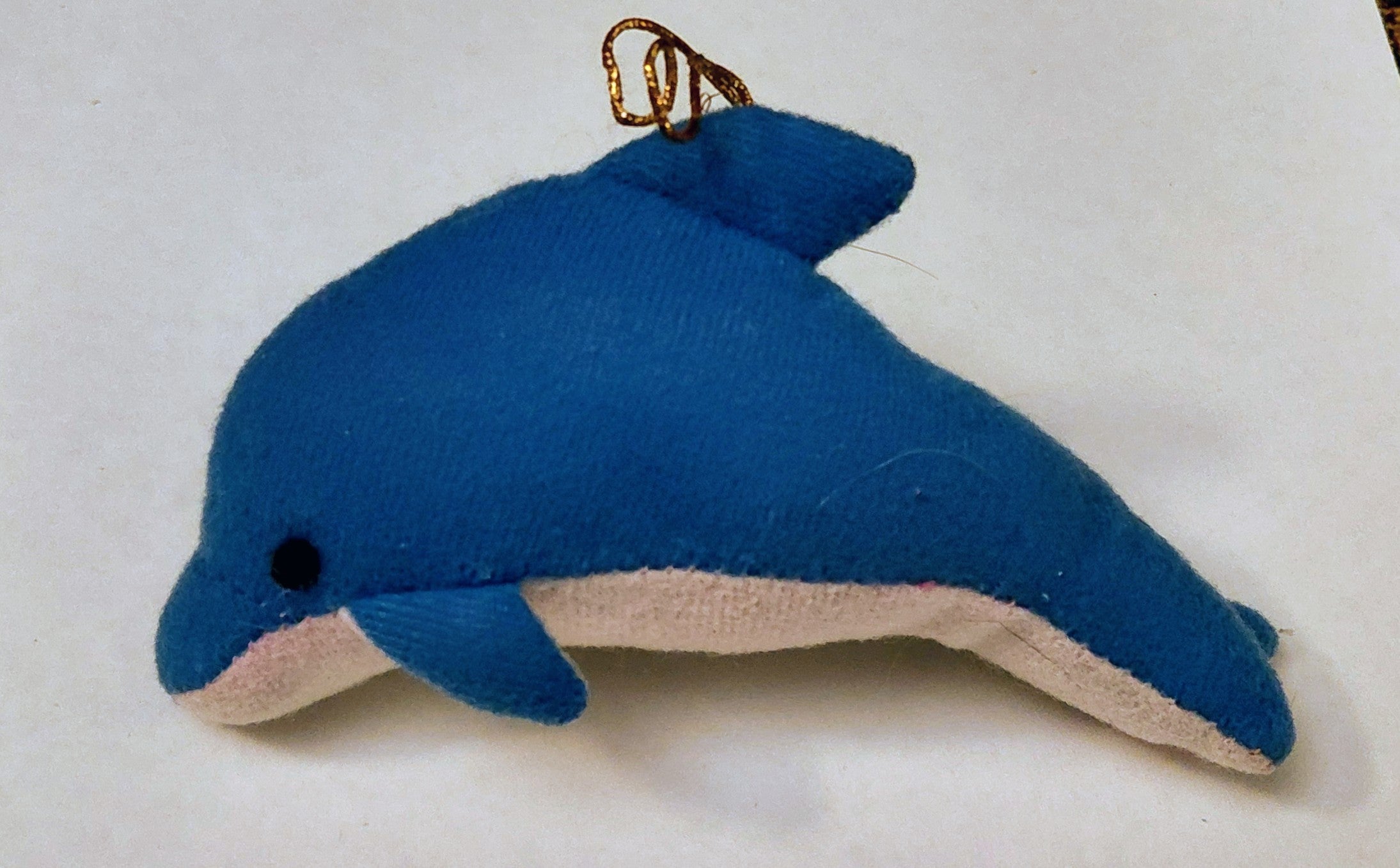 DolliBu Plush Dolphin Ornament