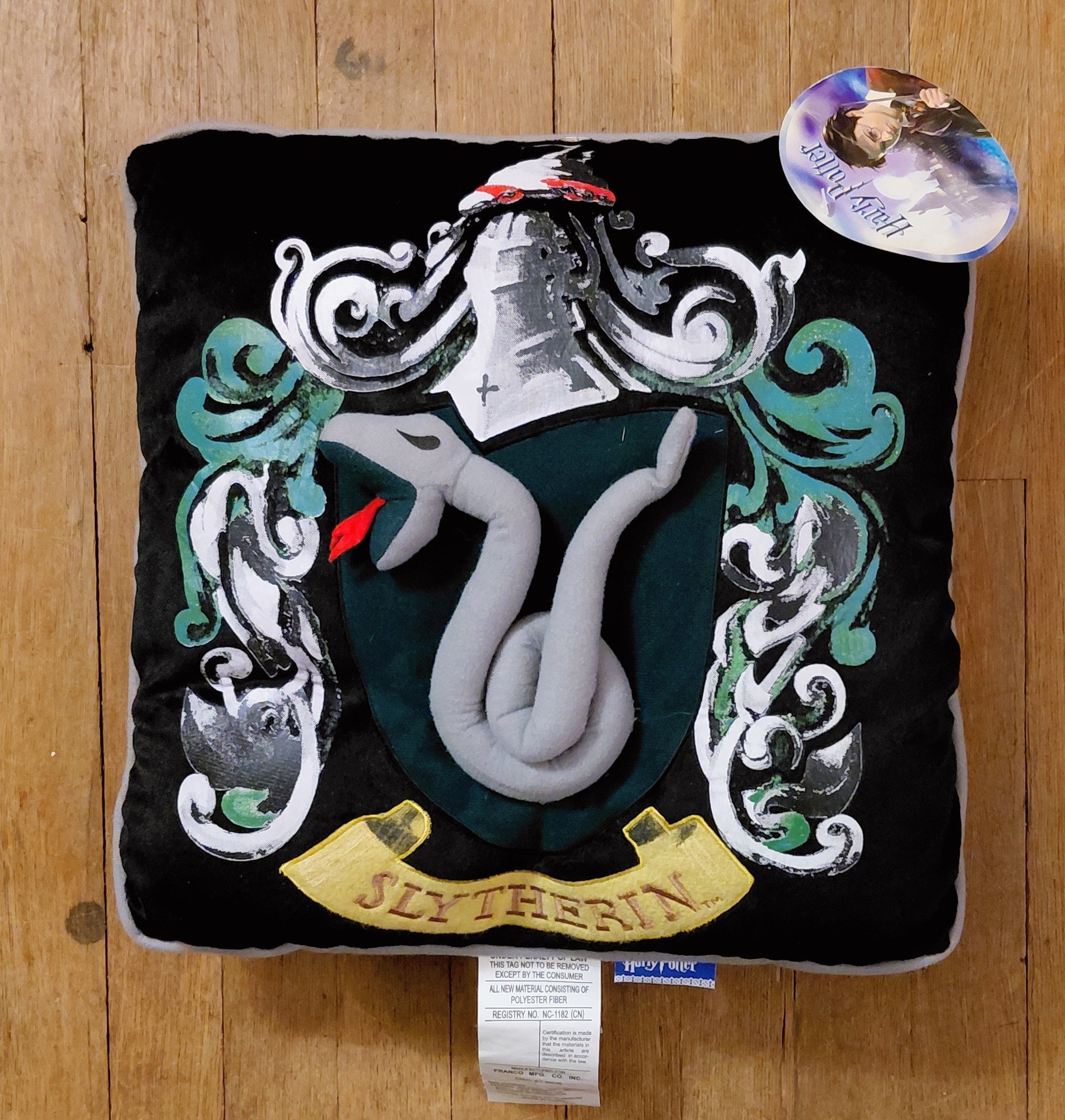 Harry Potter Plush Pillow - Slytherin