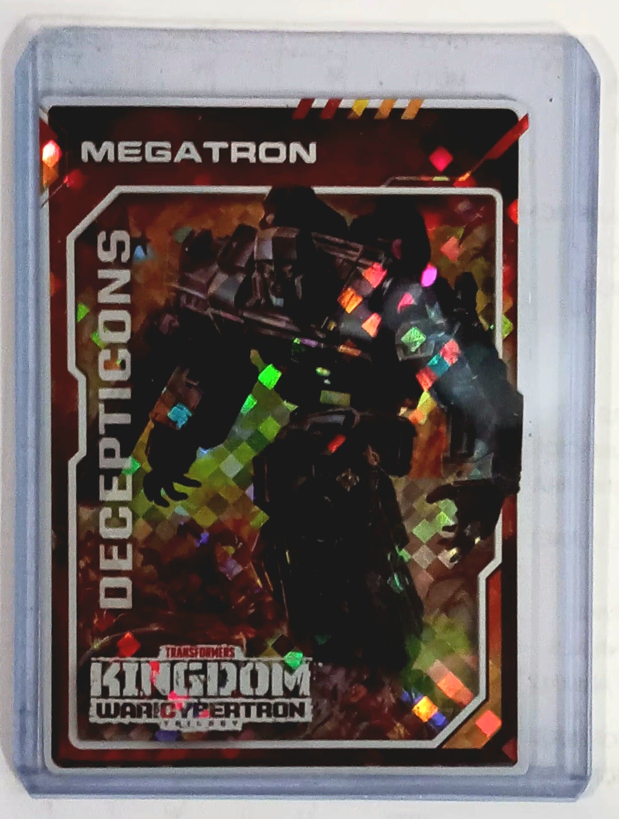 Transformers Hologram Sticker Card - Megatron
