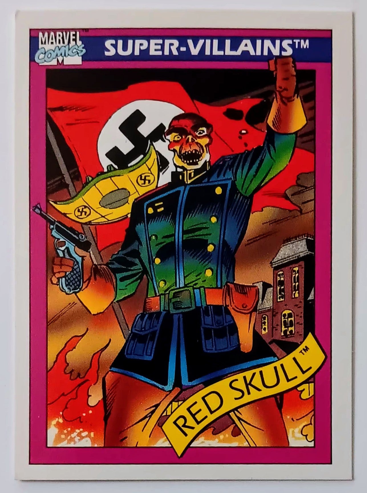 Marvel Universe Card - 1990 #081 Red Skull