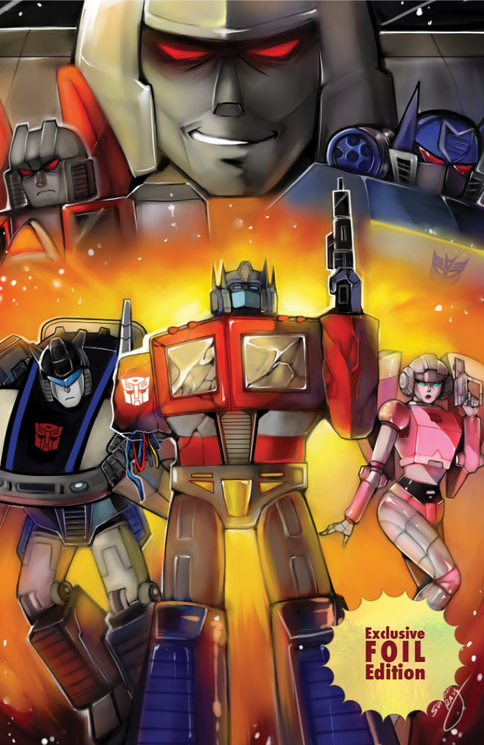 Transformers #24 FOIL- ECC Exclusive Sukesha Ray Virgin