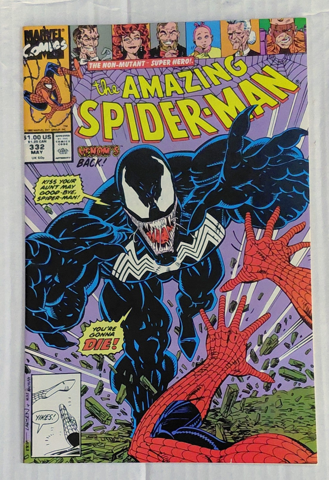 Marvel Comics: Amazing Spider-Man #332