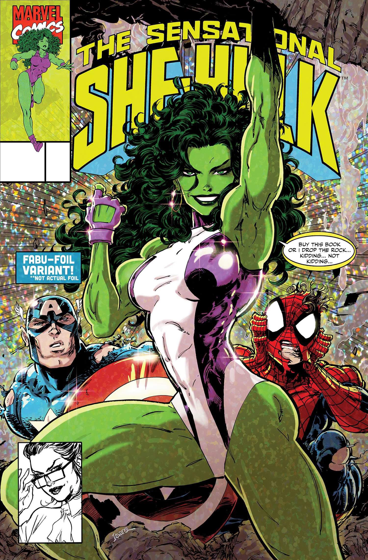 SENSATIONAL SHE-HULK #1 (KAARE ANDREWS EXCLUSIVE VARIANT) COMIC BOOK