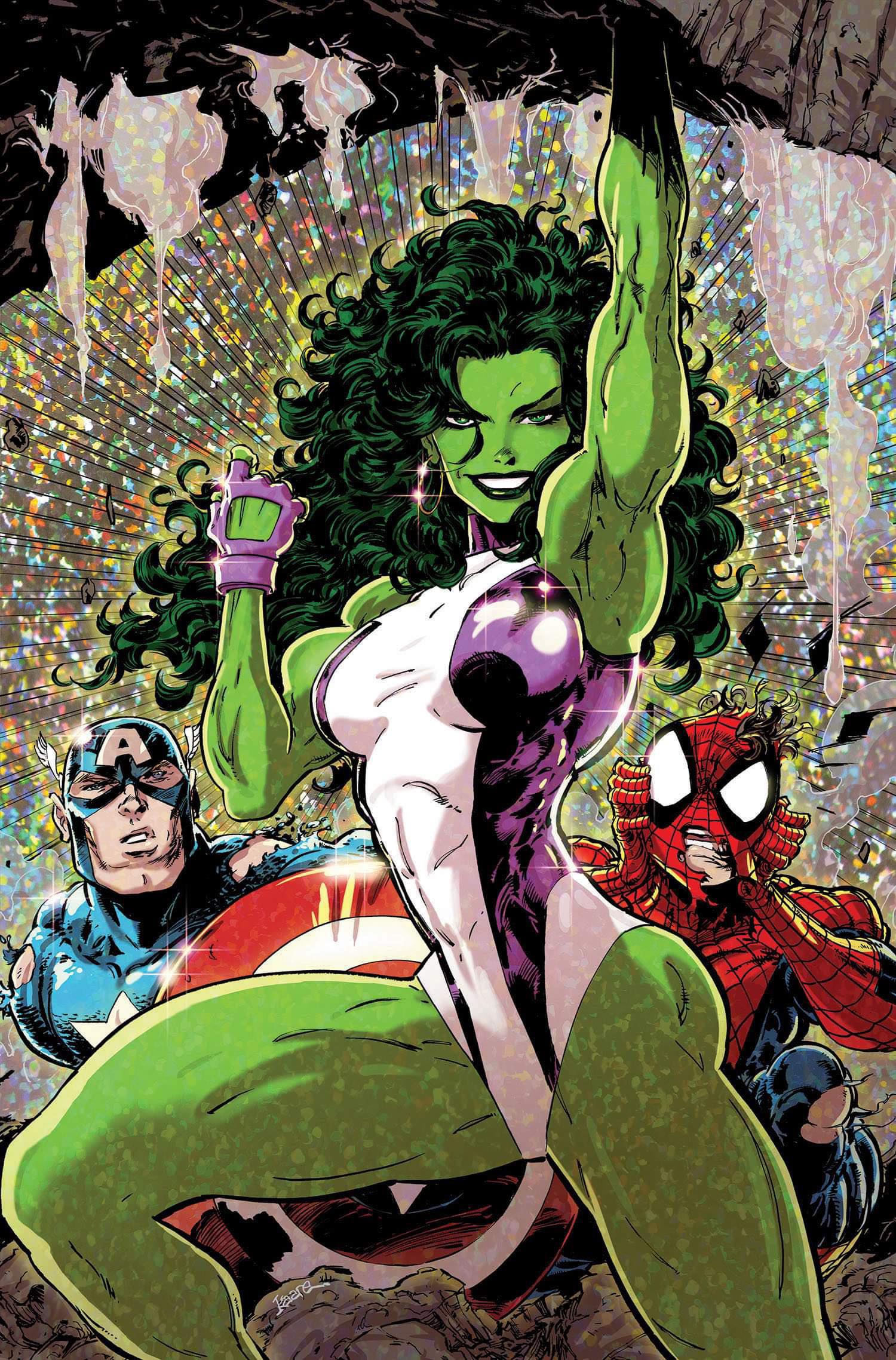 SENSATIONAL SHE-HULK #1 (KAARE ANDREWS EXCLUSIVE VIRGIN VARIANT) COMIC BOOK